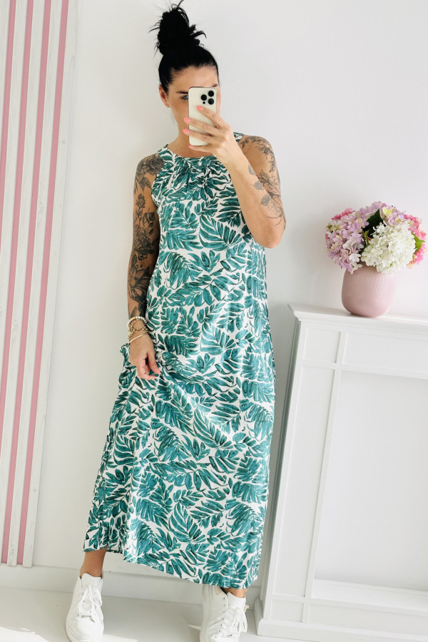 Sukienka NINA - zielona