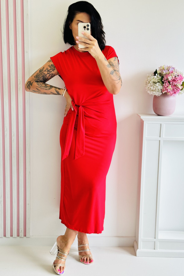 Sukienka KIRA - czerwona