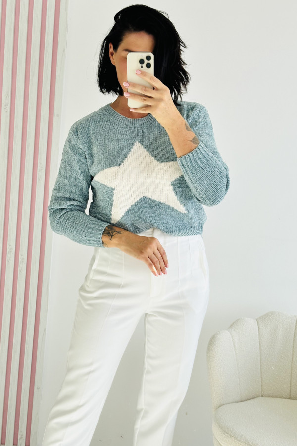 Sweter SUPER STAR - zielony