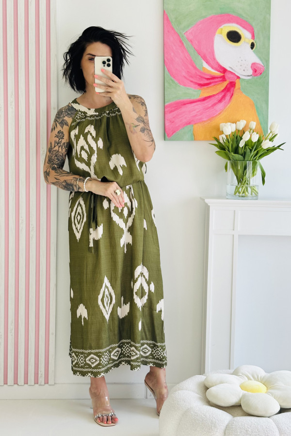Sukienka NINA - zielona