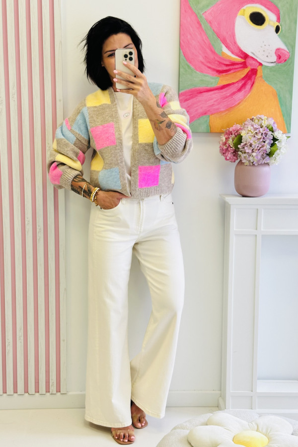 Sweter PATTERN - multikolor