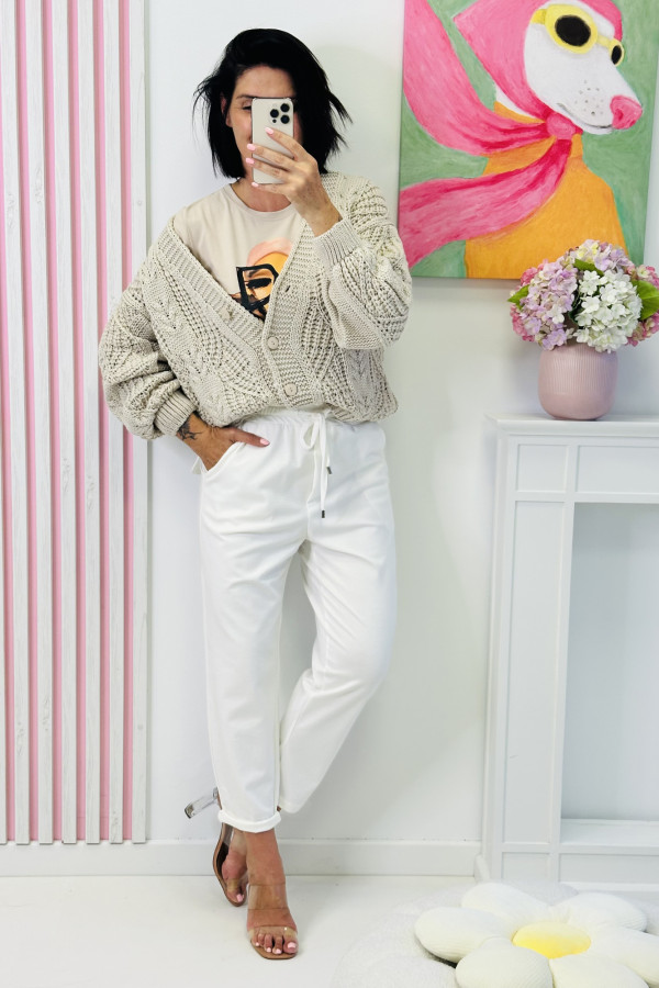 Sweter LARA - beżowy