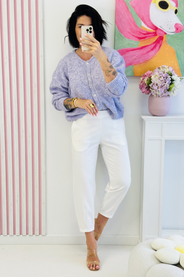 Sweter LILI - fioletowy 1