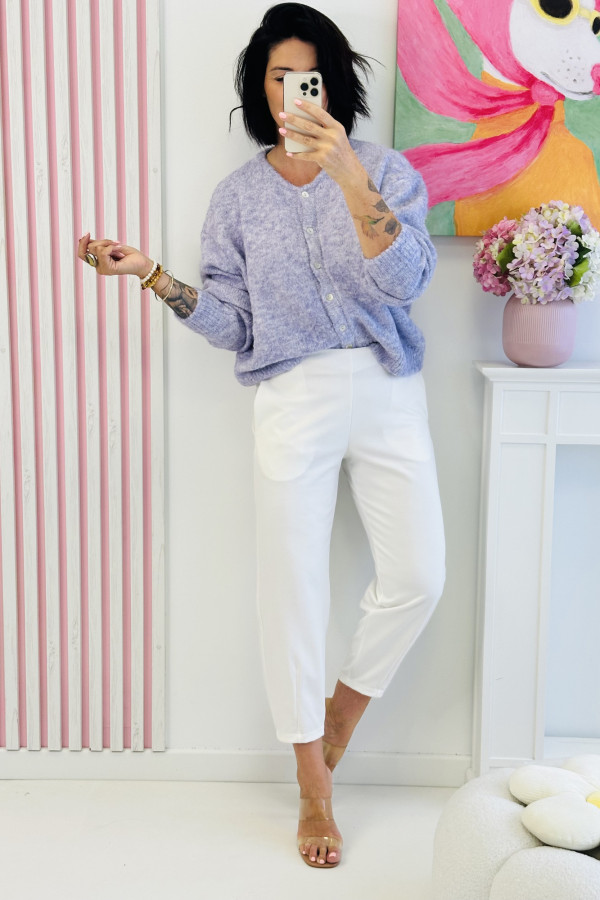 Sweter LILI - fioletowy 2