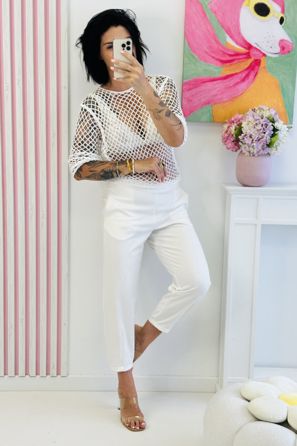 Sweter COZY - biały