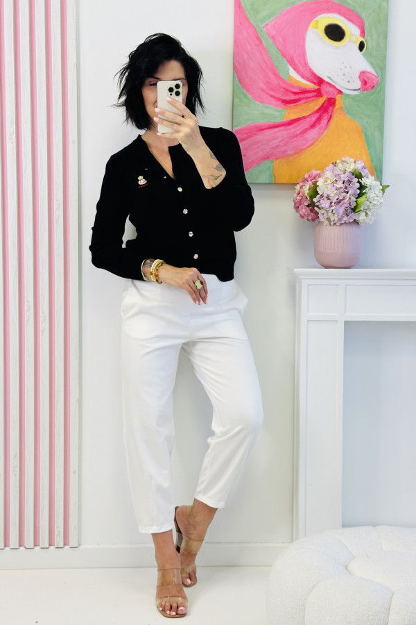 Sweter LITTLE LOVE - czarny