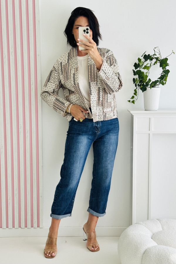 Spodnie DENIM MOM - niebieskie