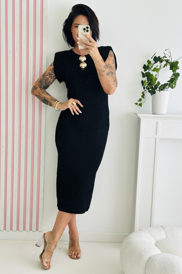Sukienka GOLDEN BLACK - czarna