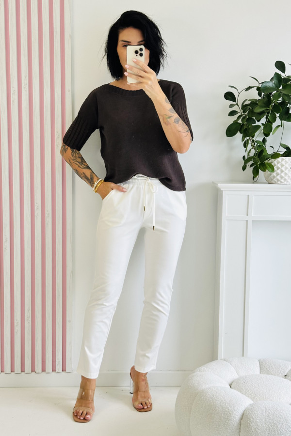 Sweter LOLA - brązowy