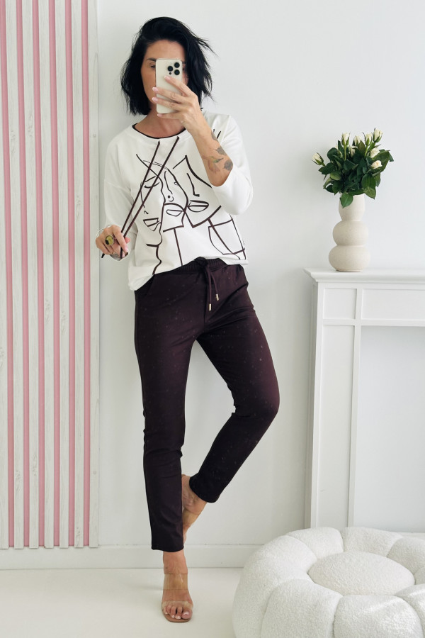 Bluza SARA - kremowa