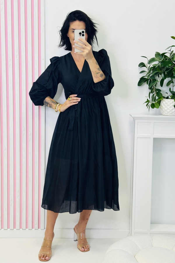 Sukienka LILIANA - czarna