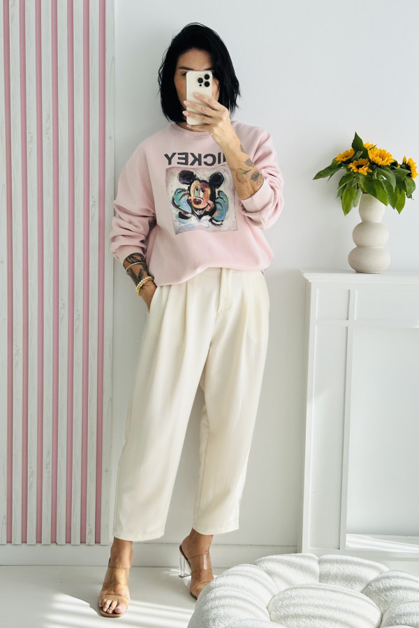 Bluza MICKEY - różowa