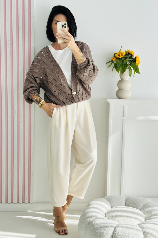 Sweter BOCO - brązowy