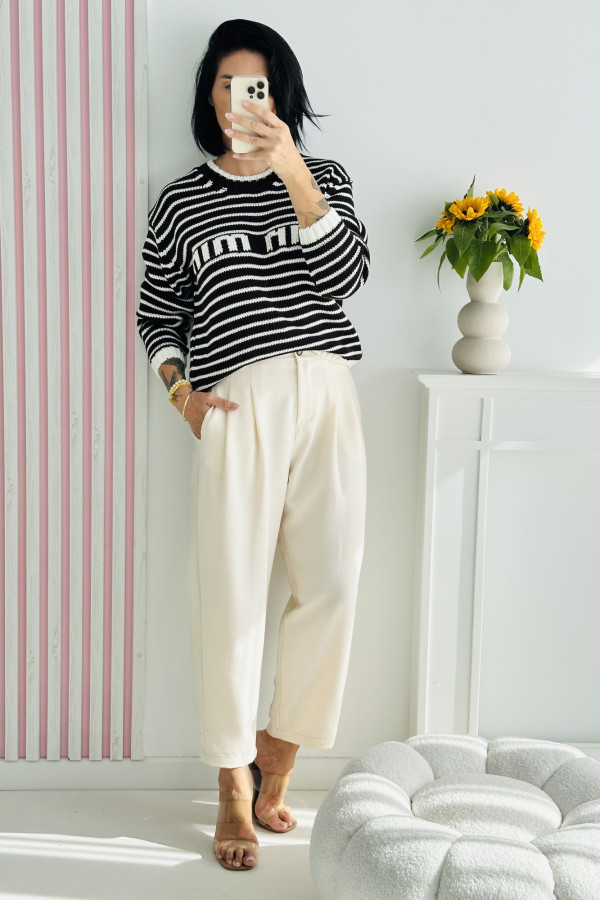 Sweter MIMI - brązowy