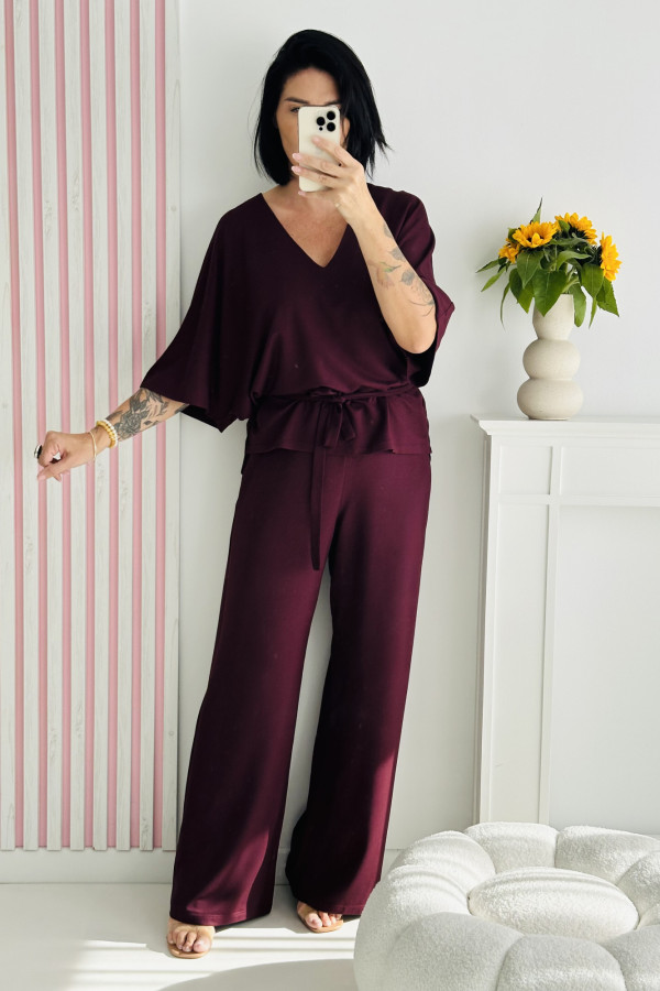 Komplet GRAPE - burgund 1