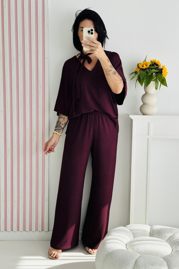 Komplet GRAPE - burgund 2