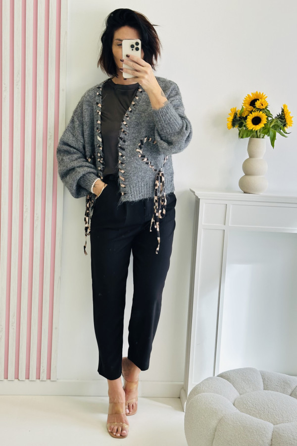 Sweter GRAY - szary