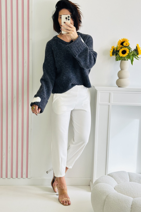 Sweter LITTLE LOVE - szary