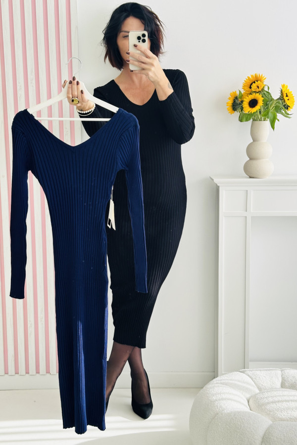 Sukienka BLUE - niebieska