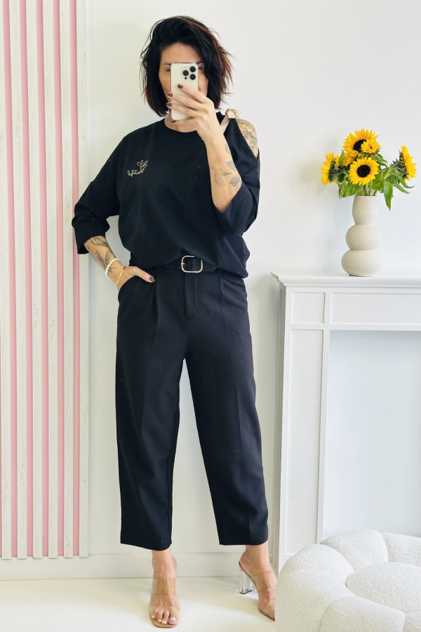 Bluza BOW - czarna