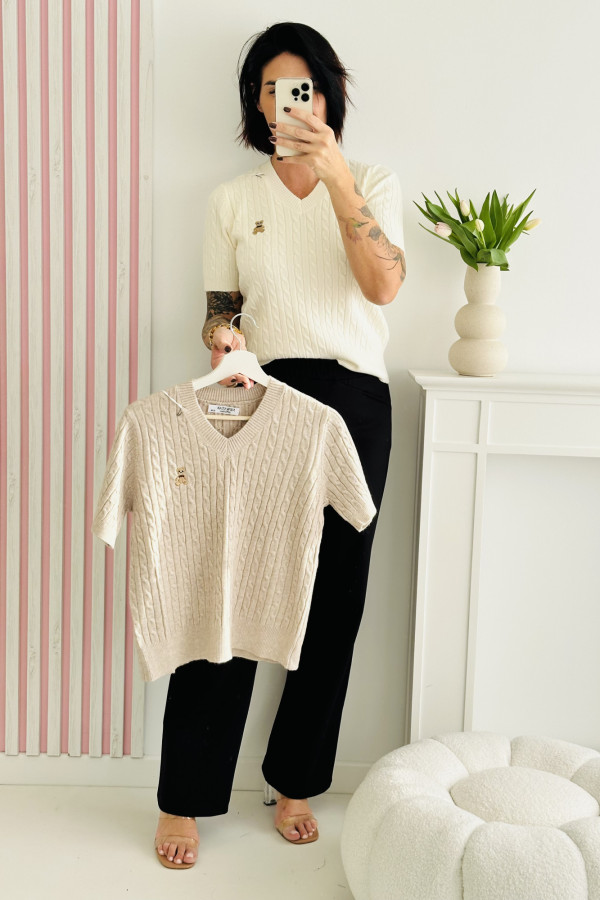 Sweter BABY BEAR - beżowy