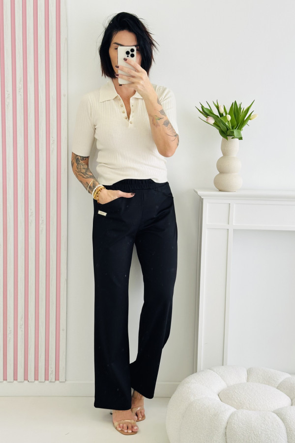 Sweter FIT - brązowy 1