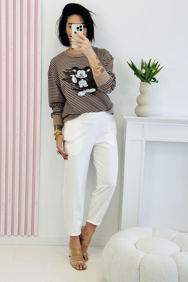 Bluza MOUSE - brązowa
