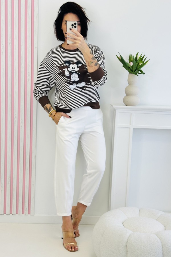 Bluza MOUSE - biała