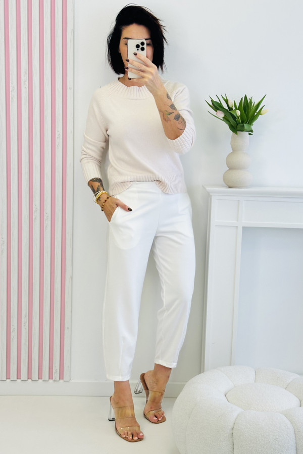 Sweter SUNNY - kremowy