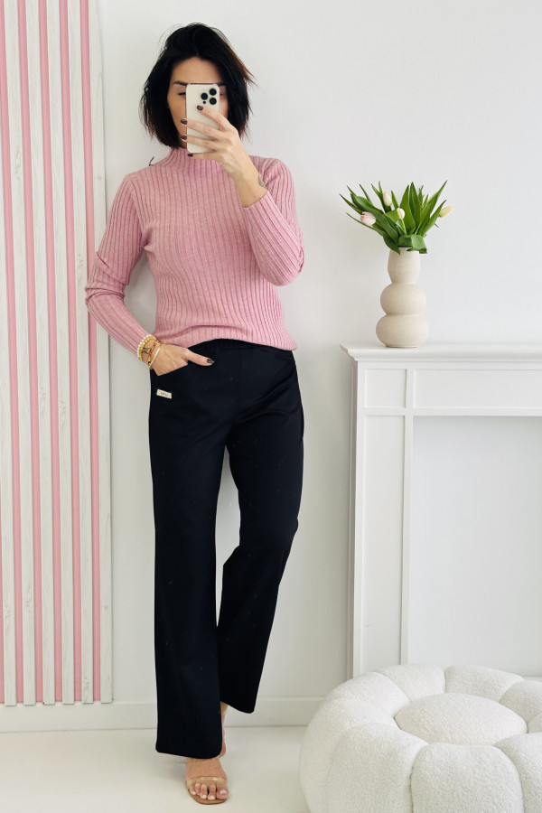 Sweter WARM - różowy