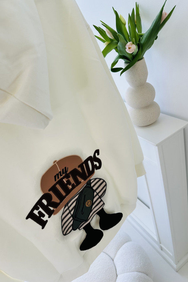 Bluza FRIENDS - biała 2
