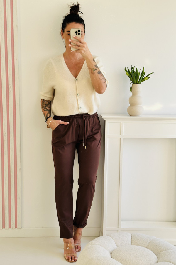 Sweter COLORS - kremowy