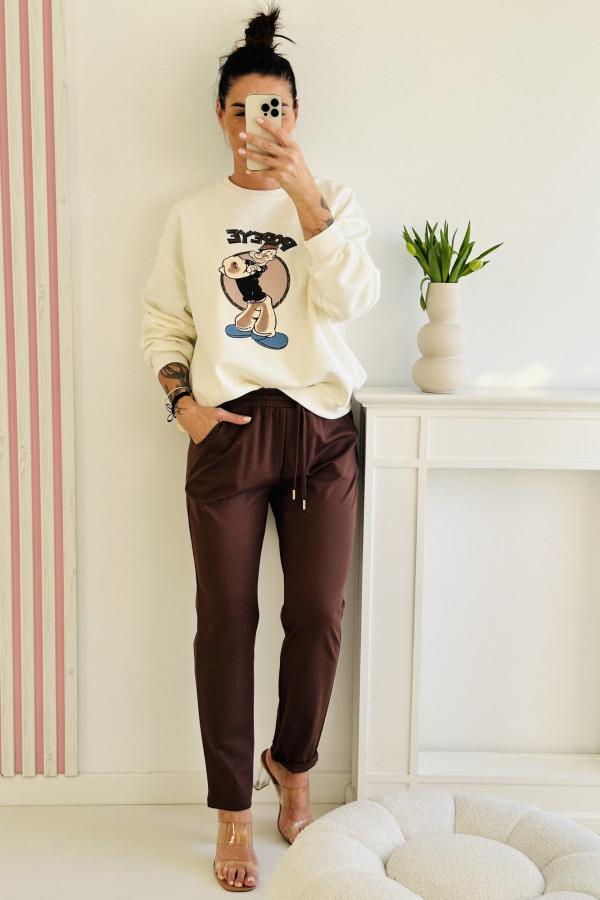 Bluza FUN - kremowa