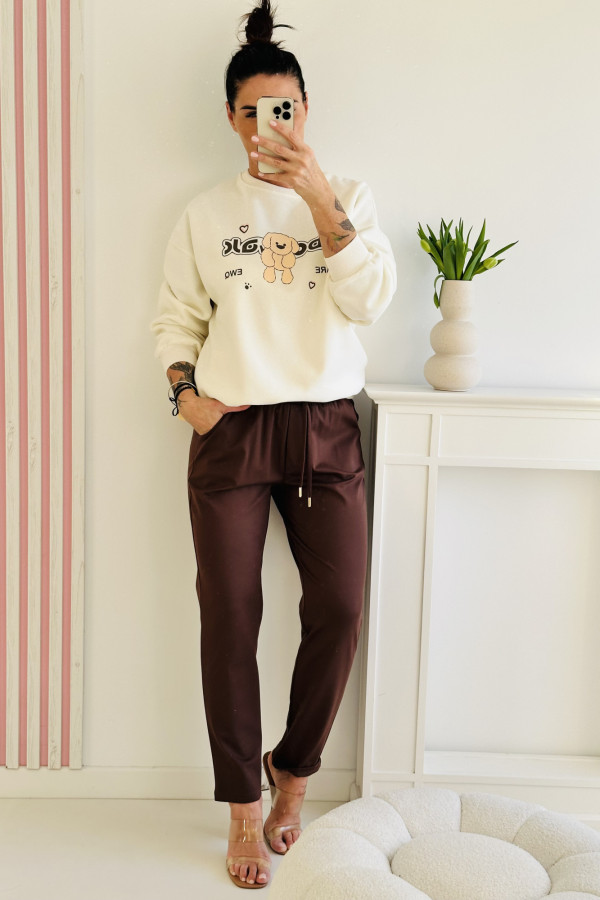 Bluza FUN - kremowa