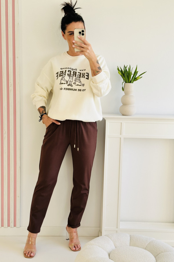 Bluza FUN - kremowa
