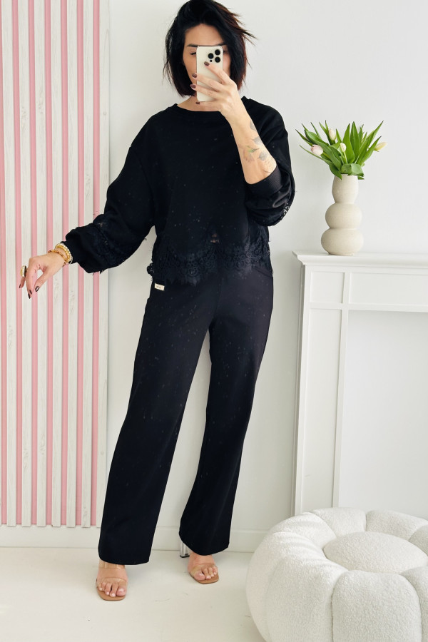 Bluza LOVE - czarna