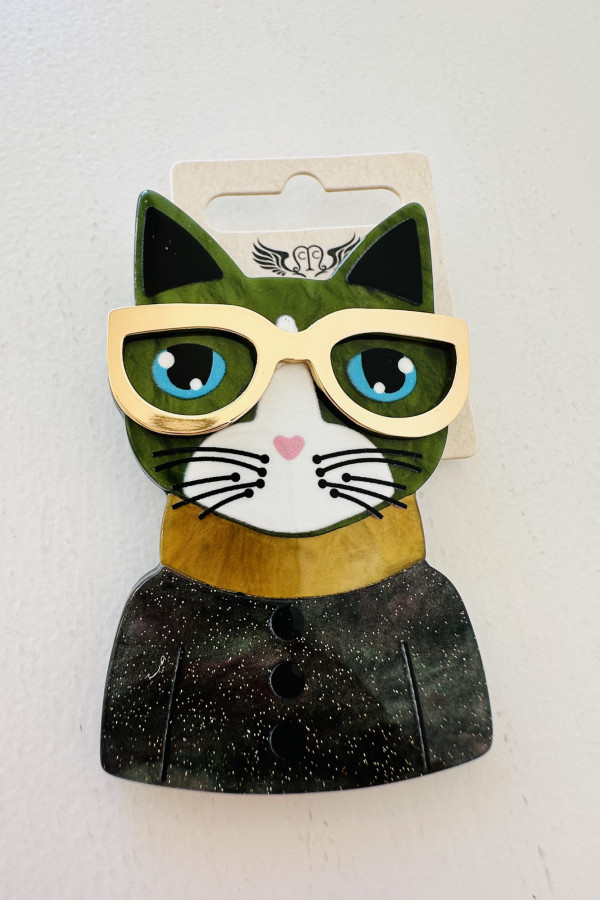 Broszka CATS- multikolor