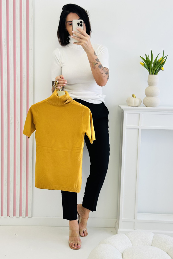 Sweter LOLA - żółty