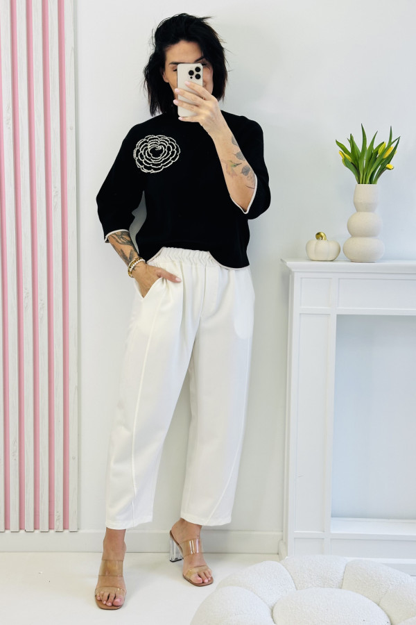 Sweter ROSA - czarny