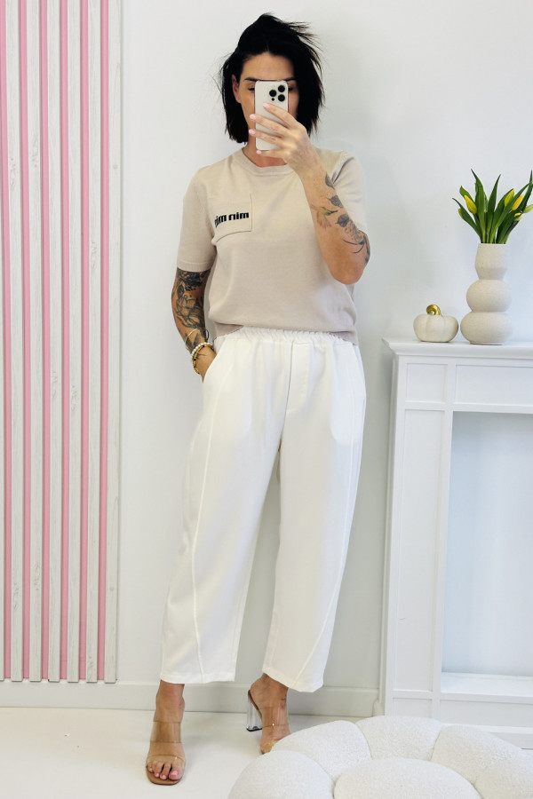 Sweter MINI - beżowy