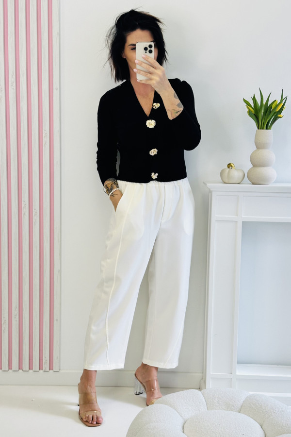 Sweter GOLDEN - czarny