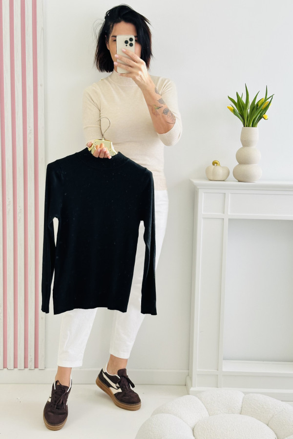 Sweter NORMAL - czarny