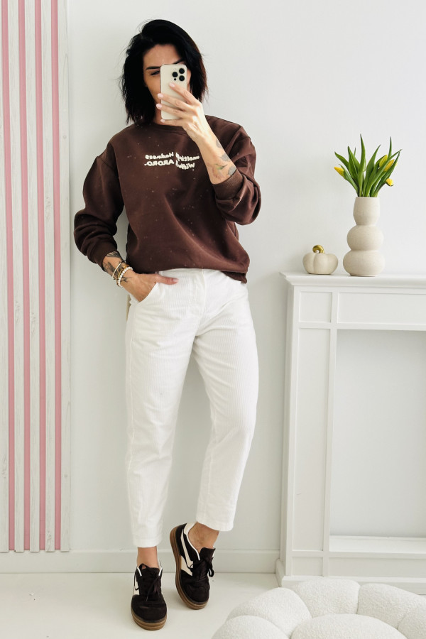 Bluza COZY - niebieska 1