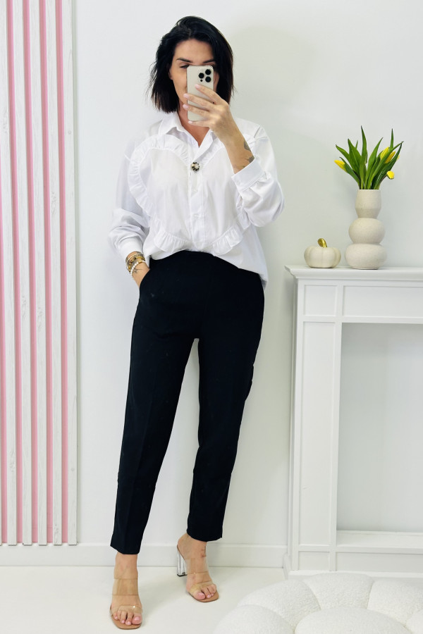 Spodnie MARRON ELEGANTE - czarne