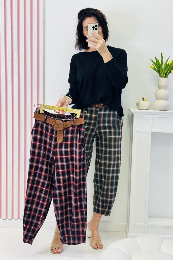 Spodnie PATTERNS - multikolor