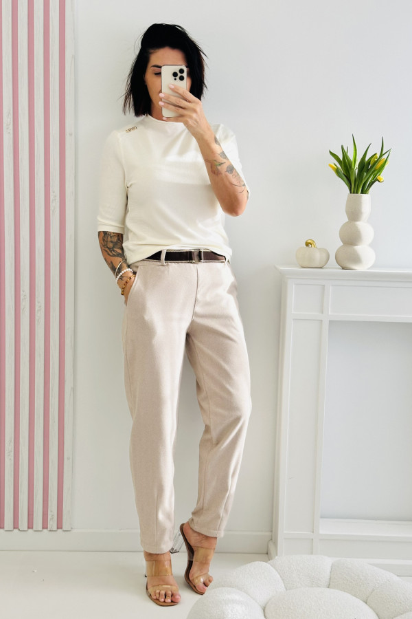 Bluzka GLOD - beżowa