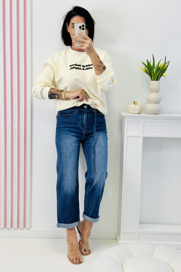 Spodnie MONA - niebieskie